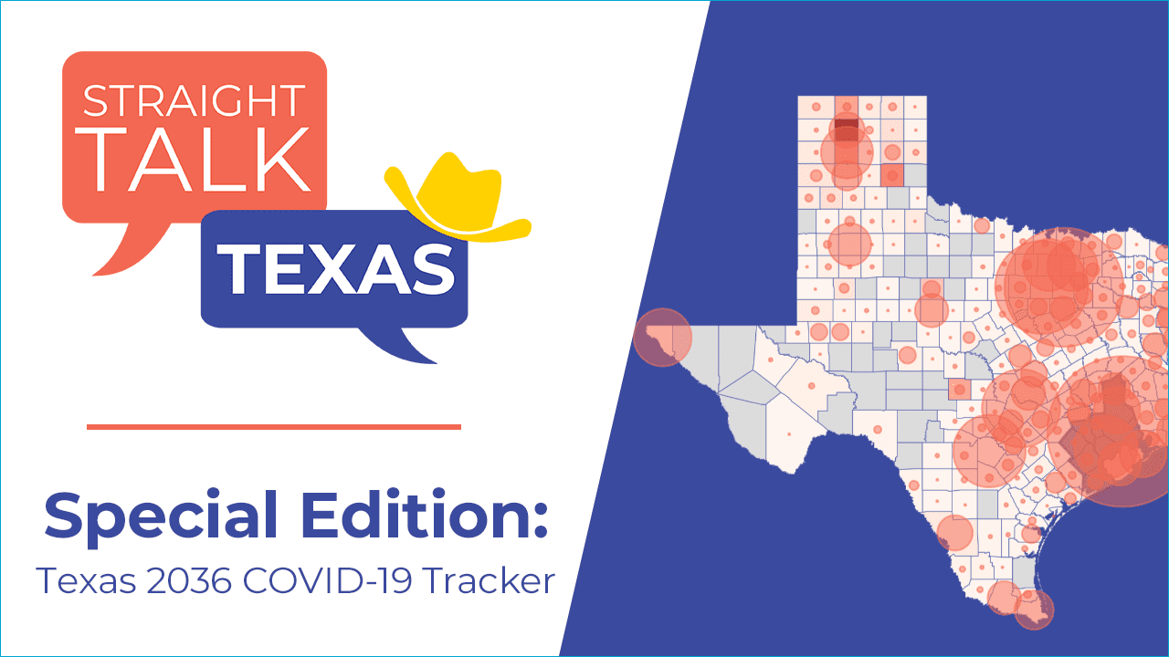 Straight Talk Texas Special Edition Texas 2036 COVID 19 Tracker