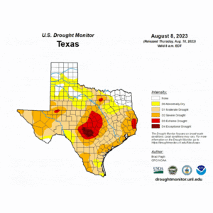 2023 flash drought graphic