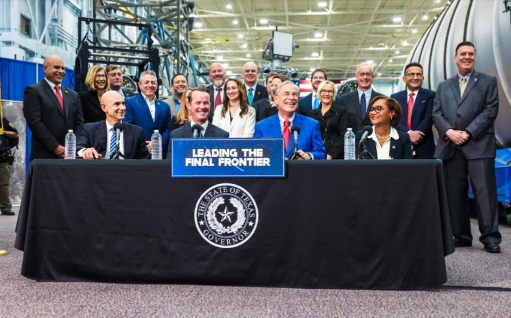 Texas Space Commission press conference