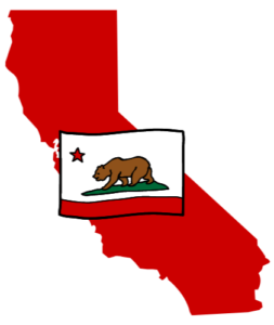 California graphic