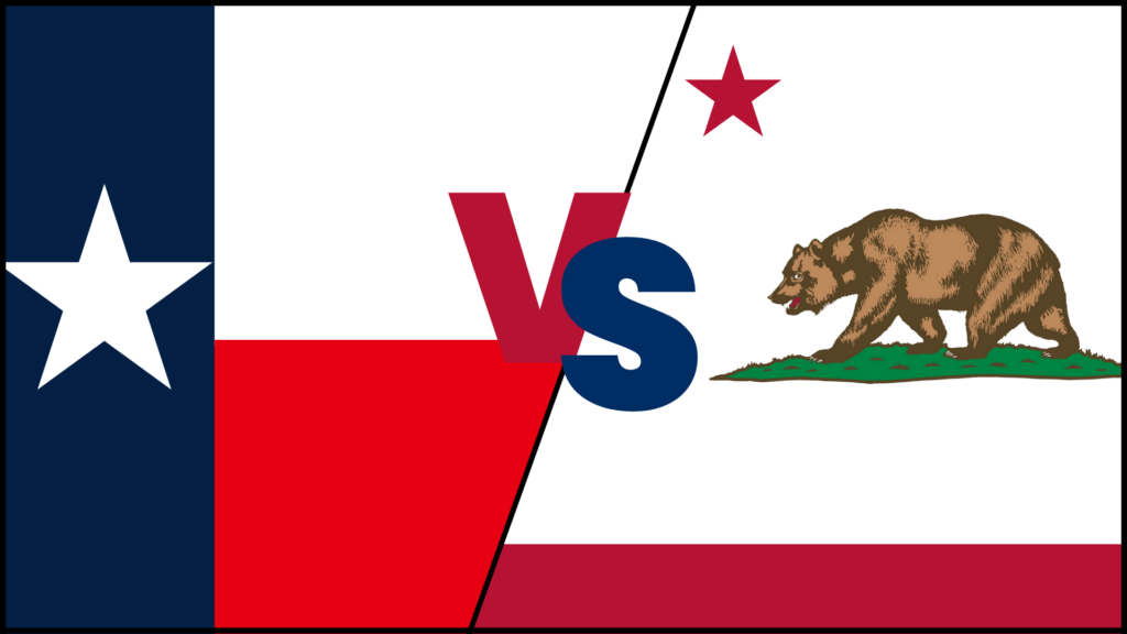 TX vs. Cali image