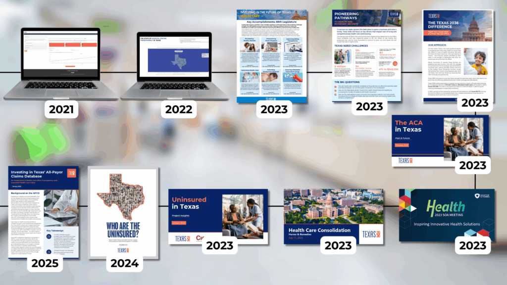 healthy markets health care newsletter photo collage