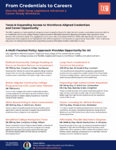 credentials to careers one-pager
