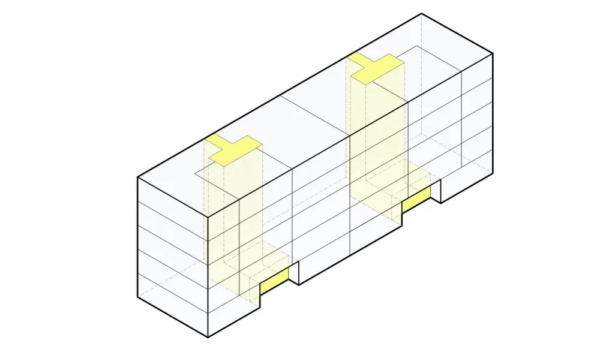 single-stair floor plan