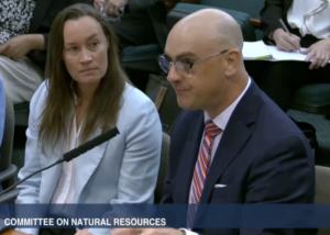 Jeremy Mazur testifying on Texas Water in June 2026