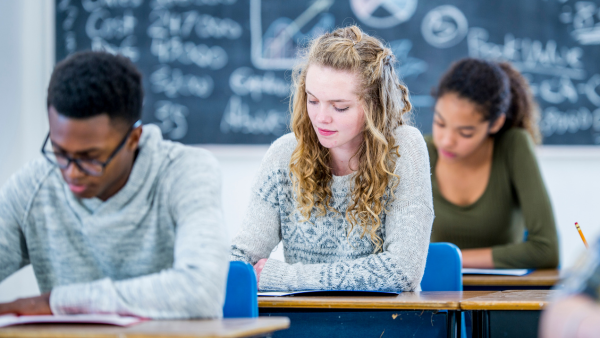 students in classroom