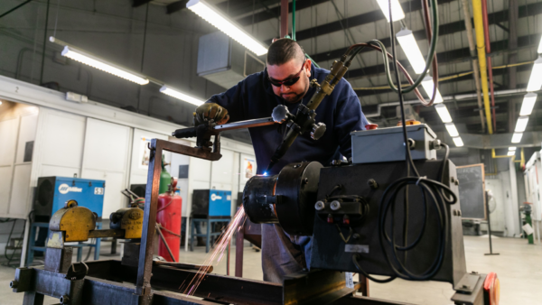 community college skilled trades student