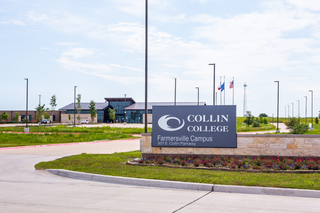 Collin College Campus in Farmersville, Texas